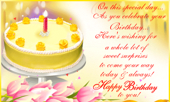 Happy birthday Wishes Card 